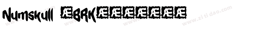 Numskull (BRK)字体转换